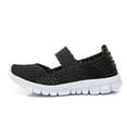 thumbnail image 3 of BONIXOOM Platform Sneakers for Women Water Shoes for Women Slip-Ons Running Slip-On Water Shoes Black 2024 Summer Clearance Size 6, 3 of 8