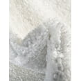 thumbnail image 4 of Unique Loom Solo Collection Area Rug - Calabasas (7' 11" x 10' Oval Snow White), 4 of 7