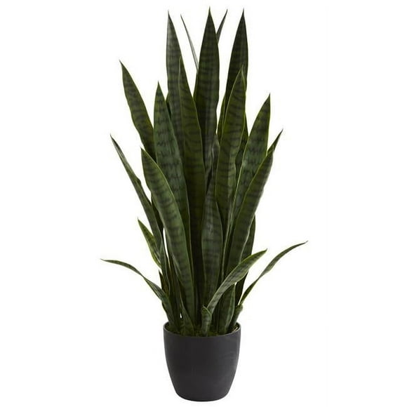 Nearly Natural 6350-GR 38 in. Sansevieria Artificial Plant - Green