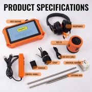 PQ125B Water Leak Detector, Outdoor Underground Pipe Leak Detection (3M Depth)