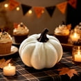 thumbnail image 3 of Qocolcyl Fabric Artificial Pumpkins, Cloth Fake Pumpkins for Halloween Thanksgiving Decor, Soft Cloth Pumpkins , Fall Decorations, Indoor Covered Outdoor Home Table Mantel Cabinet Party Decor, 3 of 8
