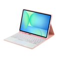 thumbnail image 3 of Étui pour Tablette en Cuir avec Clavier Bluetooth Rétroéclairé à Pavé Tactile Compatible PST-X620, Cadeau de Haute Qualité, 3 of 4
