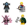 thumbnail image 4 of Juego de 8 minifiguras Nikou bloques de construcción 5 cm, 4 of 7