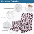thumbnail image 5 of Xixirimido Pink Leopard Pattern Recliner Slipcovers with Arms 4 Pieces Lazyboy Recliner Chair Cover Non Slip Recliner Slip Covers for Recliner Chair with Storage Pockets Furniture Protector, 5 of 7