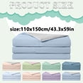 thumbnail image 4 of 110x150cm Blue Gray Two Tone Summer Quilt by Dusknt Soft Lightweight Breathable Reversible Bed Comforter for Hot Sleepers Machine Washable Bedding, 4 of 6