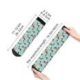 thumbnail image 2 of Bingfone Christmas Dachshund Design Patterned Men's Women's Casual Cotton Socks, 2 of 5