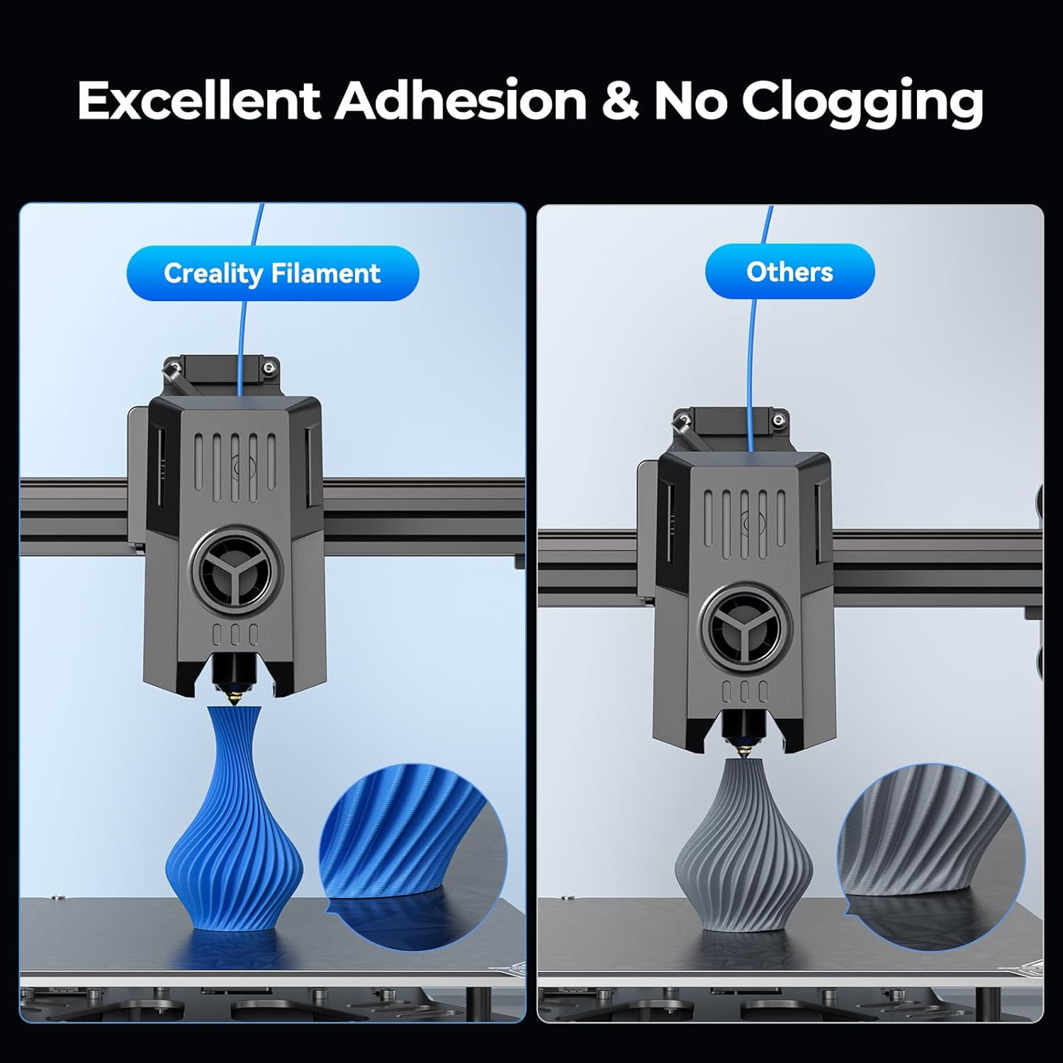 Creality CFS 3D Print Filament System Intelligent Filament Management Multicolor Print Compatible with K2 Plus with 8 Roll RFID Hyper PLA Filaments