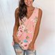 thumbnail image 2 of Blusa sin mangas con cuello en V y estampado informal a la moda para mujer Pompotops  lopia998394, 2 of 5