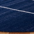 thumbnail image 3 of SAFAVIEH Kilim Adair Geometric Area Rug, Navy/Ivory, 7' x 7' Round, 3 of 8