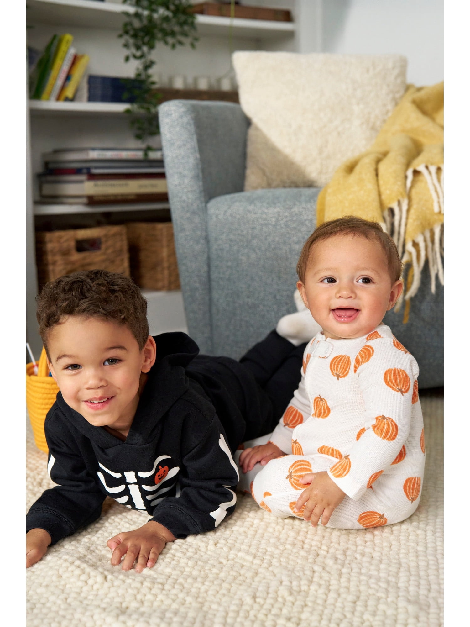 Carter's Child of Mine Baby Unisex Halloween Sleep 'n Play, 2-Piece, Sizes Preemie-6/9 Months