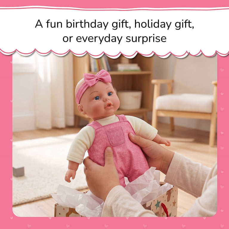 My Sweet Love 12-Inch Soft Baby Doll, Pink Outfit photo 3