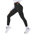 thumbnail image 1 of Mallas deportivas de cintura alta para mujer, pantalones de Yoga ajustados informales, Color sólido, nueve puntos, pantalones de tiburón, Leggings deportivos para montar, 1 of 4
