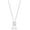 Double Pearl, variant on Single Pearl Necklace Pendant Imitation Pearl Necklace Earrings Stainless Steel Chain Pearl Necklace for Women Fashion Summer Beach Jewelry Gifts