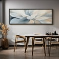 thumbnail image 6 of Large Framed Canvas Print Abstract Earthy Tones Canvas – Minimalist Modern Textured Wall Art Decorative Ready to Hang Painting for Living room Bedroom - 60"x20" Black Frame, 6 of 9