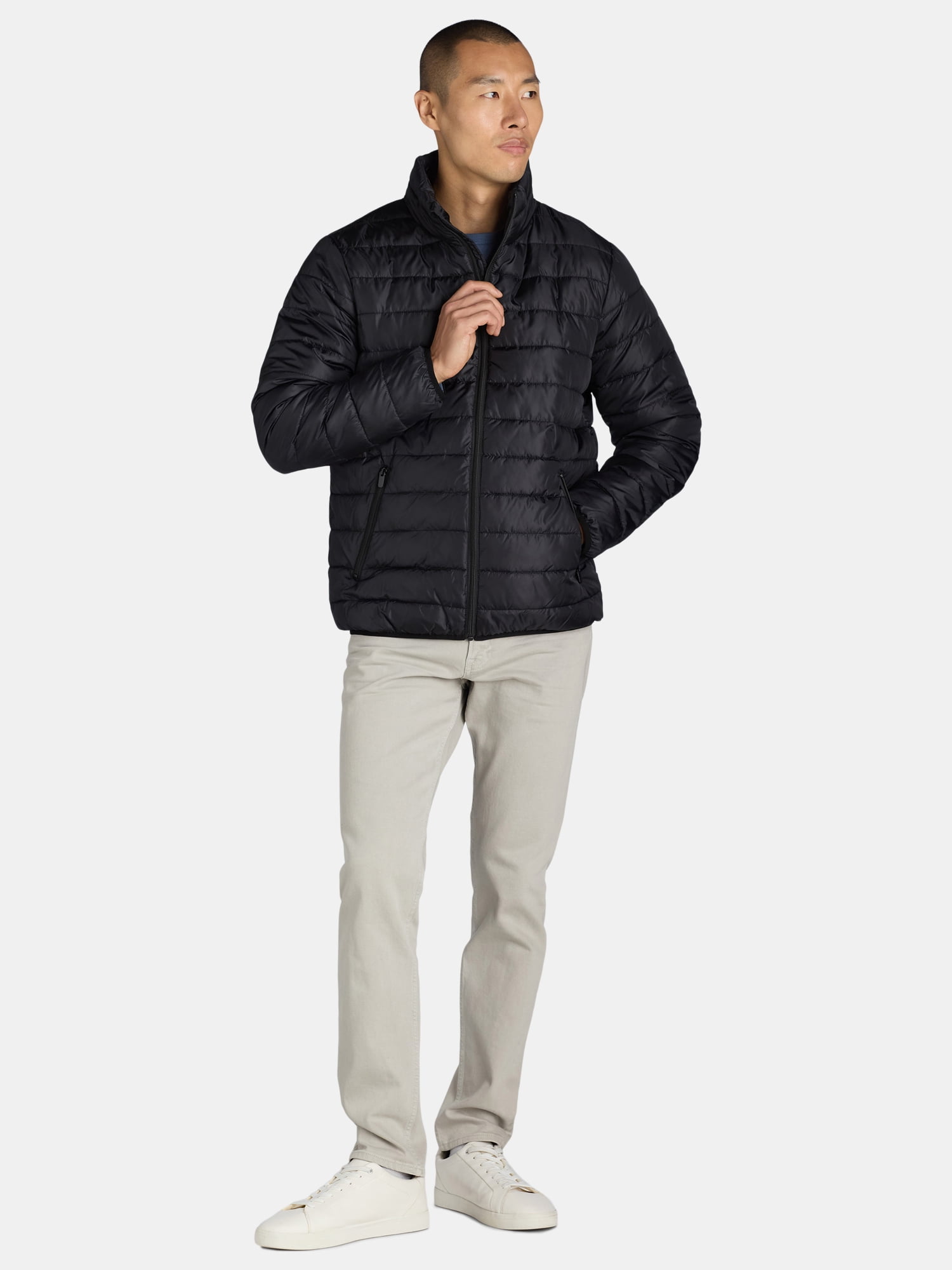 Big Chill Men’s Midweight Quilted Puffer Jacket, Sizes M-XXL