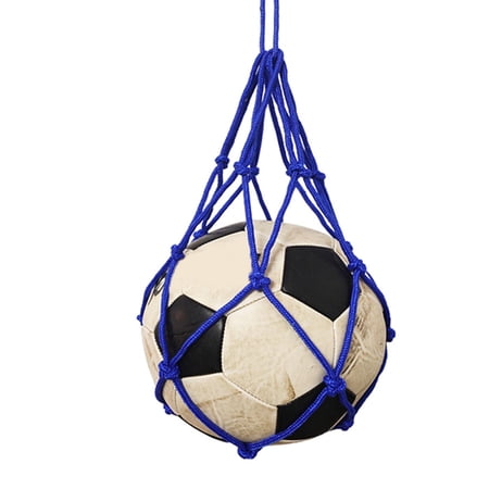 ZPAQI Sport Nylons Net Basketball Bag Football Kick Trainer Soccer Kick Meshs Bag
