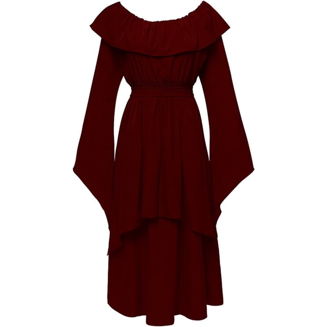 UPPADA Liquidation Robes d'Invitée de Mariage à Manches Évasées pour Femmes Robe de Cocktail Chic Robes de Bal d'Hiver Robes de Cocktail Formelles Robes à Bretelles Épaisses pour Femmes