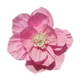 thumbnail image 1 of Nvzi 6 piezas de flores de papel crepé de 8 pulgadas para decoración de pared, flores para decoración de bodas, fondo de fotos, decoración de pared de guardería, rosa, 1 of 4