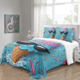 thumbnail image 4 of 3D Ice Cream Printed Comforter Cover Set Children Adult Unique Design Bedding Set Bedroom Decor,Twin (68"x86"), 4 of 5