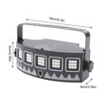 thumbnail image 4 of 45 Beads Lights LED Disco Show Party Stage Light Strobe DJ Projector Spotlight, 4 of 14