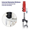 thumbnail image 4 of Extensor de potencia de horquilla de bicicleta, adaptador de elevador de manillar de bicicleta, adaptador de cabeza de aleación de aluminio, para bicicleta de montaña, bicicleta de carretera y MTB, 4 of 5