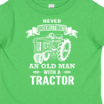thumbnail image 4 of Inktastic Old Man Tractor Boys Toddler T-Shirt, 4 of 5