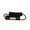 Black, variant on THERABAND Resistance Tubes, Level 5, Extra Heavy Blue, 5.8 lbs Resistance, 12 Inch, 1 Pack