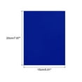 thumbnail image 2 of Uxcell Self-Adhesive Velvet Patches Repair Patches Blue 4Pcs, 2 of 5