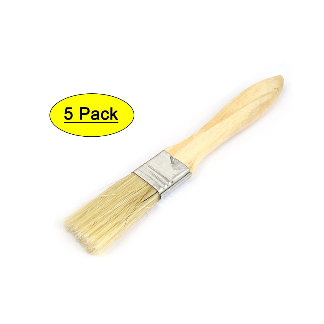 Unique Bargains 1" Width Soft Bristle Wooden Handle Painting Drawing