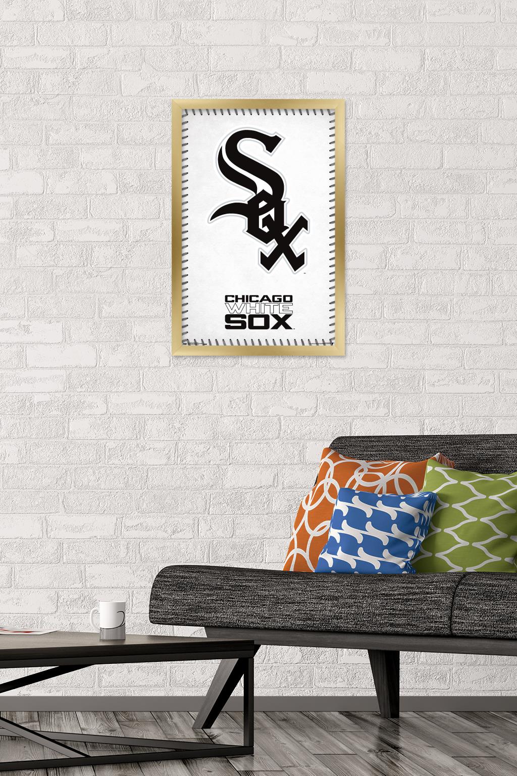 MLB Chicago White Sox - Retro Logo Wall Poster, 14.725 x 22.375