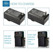 BM Premium 2 LP-E10 Batteries and Battery Charger for Canon Rebel T3, T5, T6, T7, Kiss X50, X70, EOS 1100D, EOS 1200D, EOS 1300D, EOS 2000D Cameras