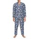 thumbnail image 3 of Fotbe Cute Baby Animals Pijama de Hombre con Estampado de Manga Larga, Conjunto de 2 Piezas, Ropa de Dormir Suave y Cómoda con Bolsillos-Small, 3 of 7