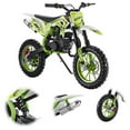 thumbnail image 2 of Seipouy 49cc 2-Stroke Kids Dirt Bike, Mini Bike for Kids & Adluts, Dirt Bike Racing 40KM/H, Gas Power Motocross, Off Road Mini Motorcycle, Children Pocket Bike, Dirt Bikes Load 220LBS, 2 of 8