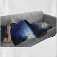 thumbnail image 6 of Basketball Soft Flannel Fleece Throw Blanket, Basketball Arena Court with Fans and Competition Theme Game Excitement Print, Cozy Plush for Indoor and Outdoor Use, 70" x 90", Navy Black, by Ambesonne, 6 of 6