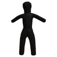 thumbnail image 3 of Grappling Dummy Practice Tool Kickboxing PU Leather Unfilled Adjustable 110cm Tall for Home Gym Training, 3 of 9