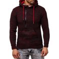 thumbnail image 1 of Awdenio Pull Automne-Hiver pour Hommes Grande Taille Mélangé Pull Couleur, 1 of 5