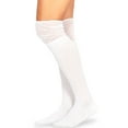 thumbnail image 5 of Teehee Women's Fashion Cotton Over The Knee Socks - 4 Pairs Pack (Slouch Top), 5 of 6