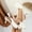 Beige, variant on Women's Bow Decor Patent Leather Slingback Heels, Pointed Toe Kitten Heel Shoes, Elegant Footwear for Parties, Weddings and Special Occasions Wine 38