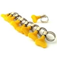 thumbnail image 3 of S SERENABLE 10pc Stainless Buckle Clamps Securing Hoses, , Cables, , Fuel Lines, + Yellow, 3 of 9