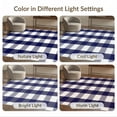 thumbnail image 7 of ODIKA 8'x10' Washable Area Rug Non-Shedding, Easy Care, Layering Striped Welcome Plaid Border Front Door Large Rectangular for King Size Bedroom Under Bed, Master Suite, 7 of 7