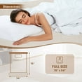 thumbnail image 3 of Costway 76” x 54” Full Size Heated Mattress Pad with 9 Heating Levels & 9H Timer, Dual Controllers, 3 of 10