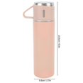 thumbnail image 5 of 500ml Insulation Tumbler Stainless Steel Travel Insulation Tumbler Handle Multi Purpose Lid Tumbler for Home Outdoor Pink, 5 of 5