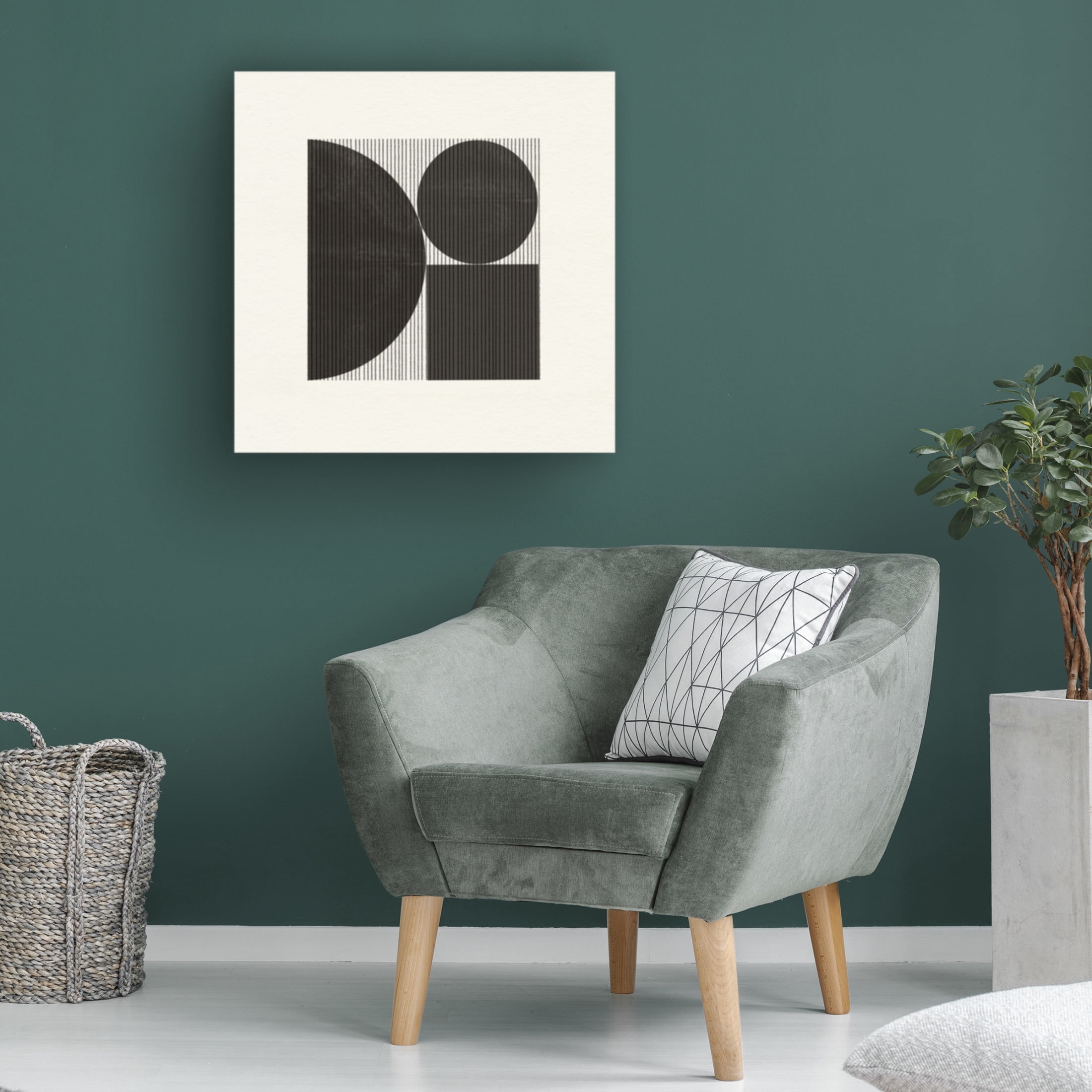 Trademark Fine Art THE MIUUS STUDIO Paper Object No7 Canvas Wall Art
