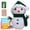 E, variant on Musbetu Christmas Crochet Kit for Beginners DIY Material Bag with Hooks Yarns Step-by-Step Tutorials Crochet Starter Kit Xmas Gifts