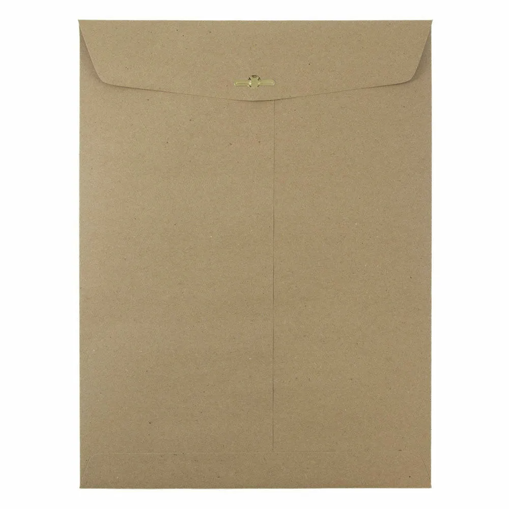 LUXPaper 9 x 12 Clasp Envelopes, Grocery Bag Brown, 200/Pack