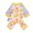 thumbnail image 3 of Pijamas para perros Ropa para mascotas para perros pequeños Pijama para gatos Mono para cachorros de perro para perros medianos Ropa de dormir Ropa abrigada Abrigo Yorkshir, 3 of 5