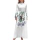 thumbnail image 1 of Vestido largo azul Velociraptor de Clever Girl vestidos de fiesta mujer Ropa de mujer Vestidos de mujer, 1 of 4