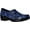 Navy Henna Floral Patent, variant on Easy Works by Easy Street Tiffany Women's Slip Resistant Clog Work Shoe