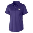 thumbnail image 2 of Women's Cutter & Buck Purple Washington Huskies Prospect Textured Stretch Polo, 2 of 3