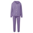 thumbnail image 4 of Bigetiay Kids Casual Hoodie Sweatshirt for Girls with Relaxed Fit Cozy 2 Piece Outfit Everyday And School Days, Size 7-8 Years, 4 of 6